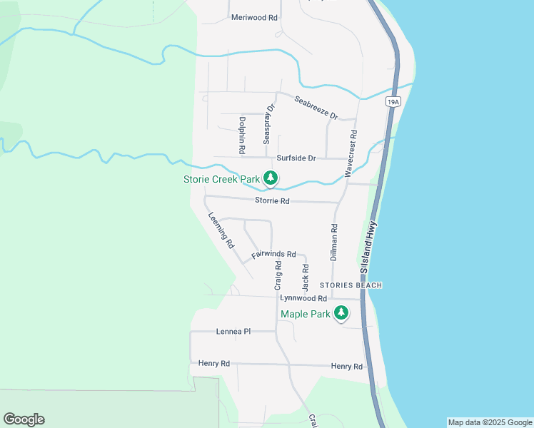 map of restaurants, bars, coffee shops, grocery stores, and more near 122 Skipton Crescent in Campbell River