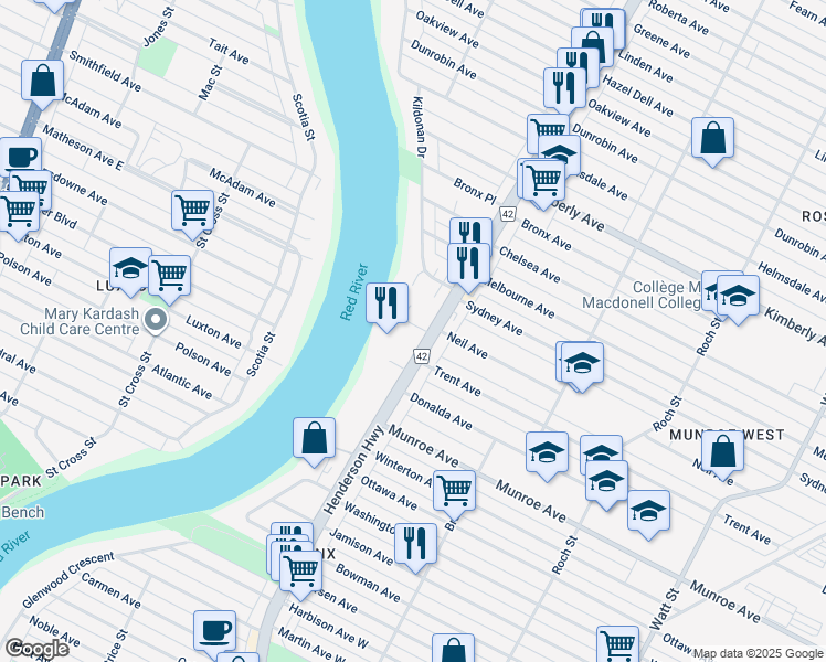 626 Henderson Highway, Winnipeg MB Walk Score