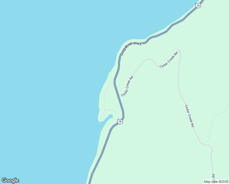 map of restaurants, bars, coffee shops, grocery stores, and more near 21 Gold River Highway in Gold River