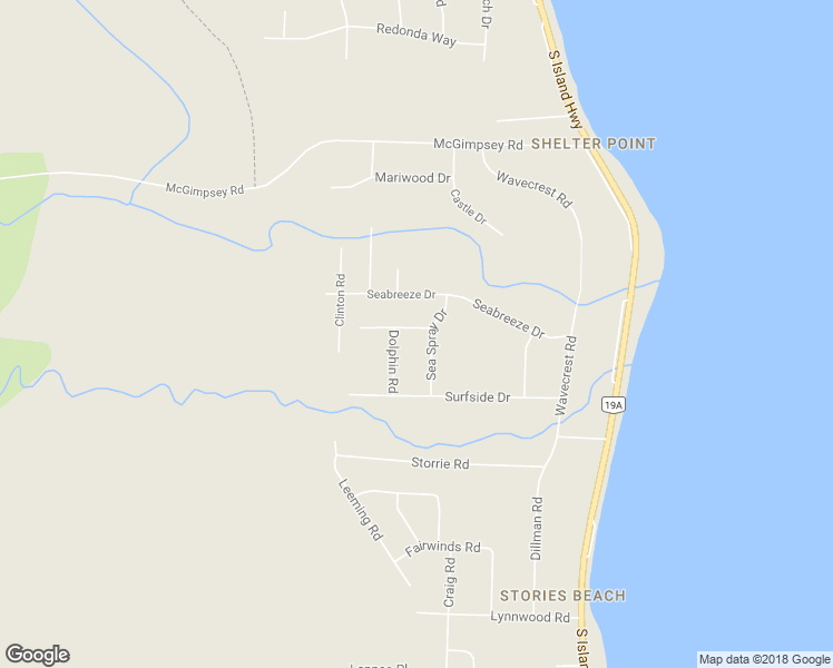 map of restaurants, bars, coffee shops, grocery stores, and more near 151 Neptune Road in Campbell River