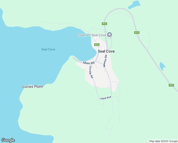 map of restaurants, bars, coffee shops, grocery stores, and more near 31 Circular Road in Seal Cove