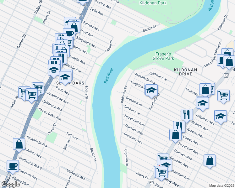 864 Kildonan Drive, Winnipeg MB Walk Score