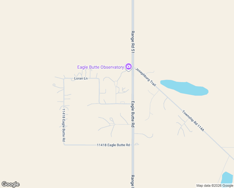 map of restaurants, bars, coffee shops, grocery stores, and more near 5 Eagle Butte Crescent in Division No. 1