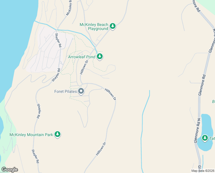 map of restaurants, bars, coffee shops, grocery stores, and more near 1892 Porcupine Point Crescent in Kelowna