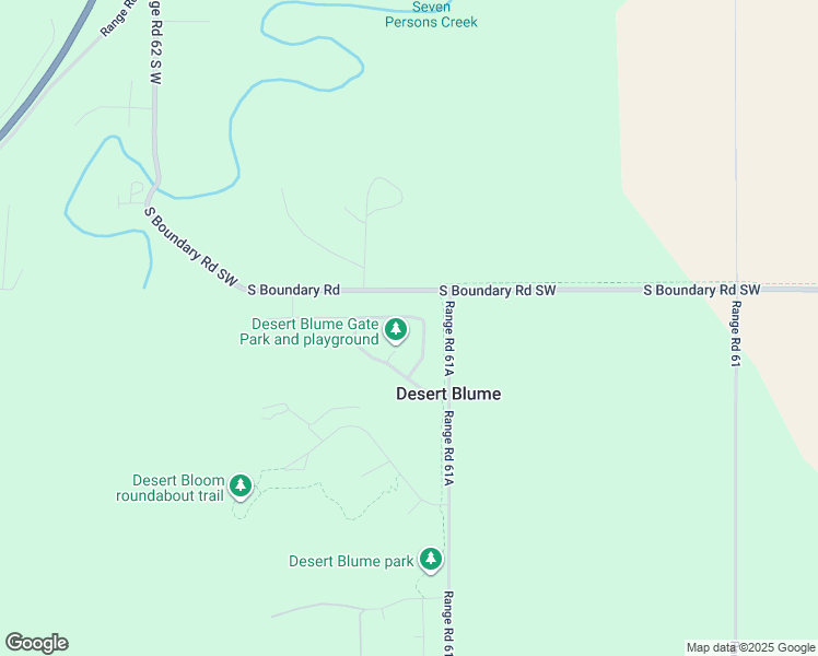 map of restaurants, bars, coffee shops, grocery stores, and more near 47 Desert Blume Crescent in Desert Blume
