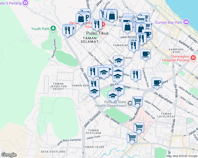 Jalan Nunn, George Town Penang - Walk Score