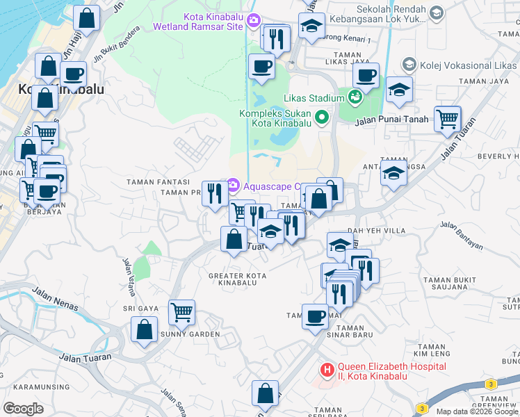 Lorong Burung Ruai 2 Kota Kinabalu Sabah Walk Score