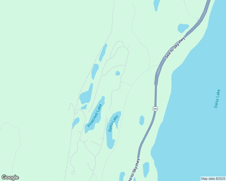 map of restaurants, bars, coffee shops, grocery stores, and more near 16 Garibaldi Drive in Whistler