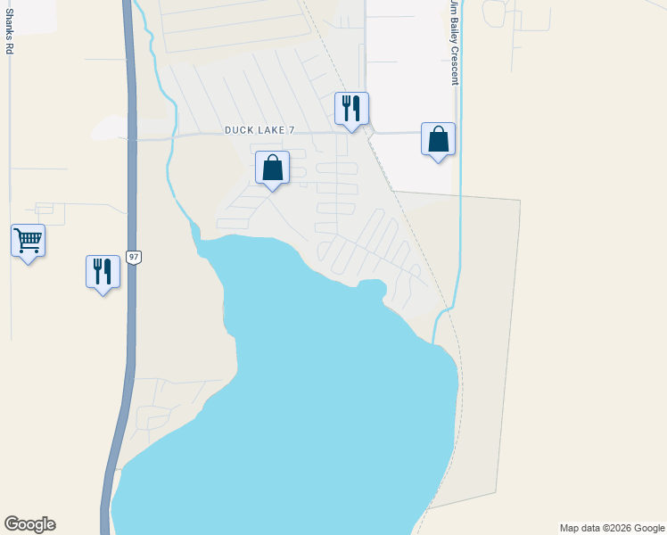 map of restaurants, bars, coffee shops, grocery stores, and more near Paradise Place in Kelowna