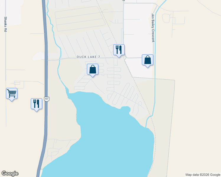 map of restaurants, bars, coffee shops, grocery stores, and more near Idle Way in Central Okanagan