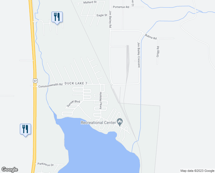 map of restaurants, bars, coffee shops, grocery stores, and more near 5-415 Commonwealth Road in Kelowna