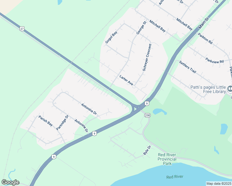 map of restaurants, bars, coffee shops, grocery stores, and more near 146 Parkdale Road in Saint Andrews