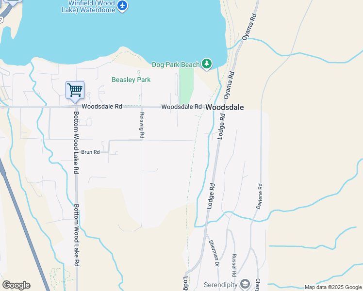 map of restaurants, bars, coffee shops, grocery stores, and more near 3663 Redecopp Road in Lake Country