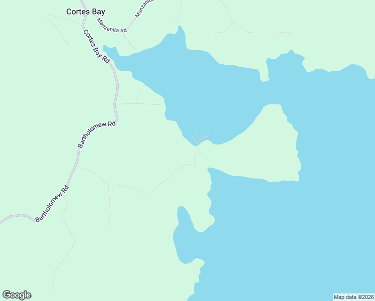 map of restaurants, bars, coffee shops, grocery stores, and more near 1409 Red Granite Road in Mansons Landing