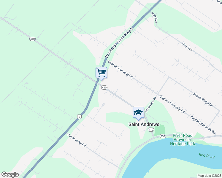 37 Saint Andrews Road, Saint Andrews MB Walk Score