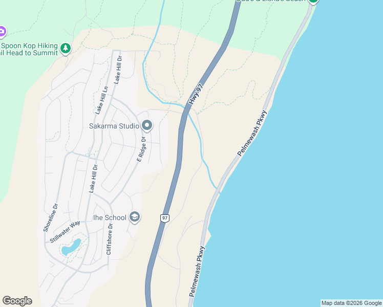 map of restaurants, bars, coffee shops, grocery stores, and more near 13050 Old Mission Road in Lake Country