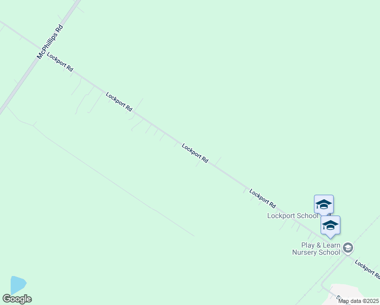 map of restaurants, bars, coffee shops, grocery stores, and more near 160 Lockport Road in Lockport
