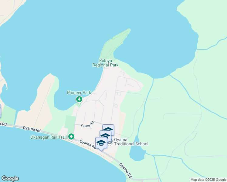 map of restaurants, bars, coffee shops, grocery stores, and more near 15890 Greenhow Road in Lake Country