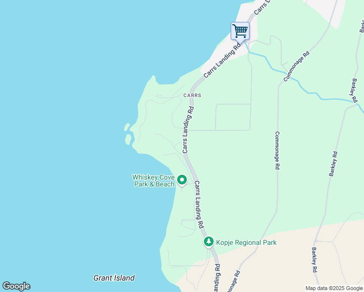 map of restaurants, bars, coffee shops, grocery stores, and more near 15892 Carrs Landing Road in Lake Country