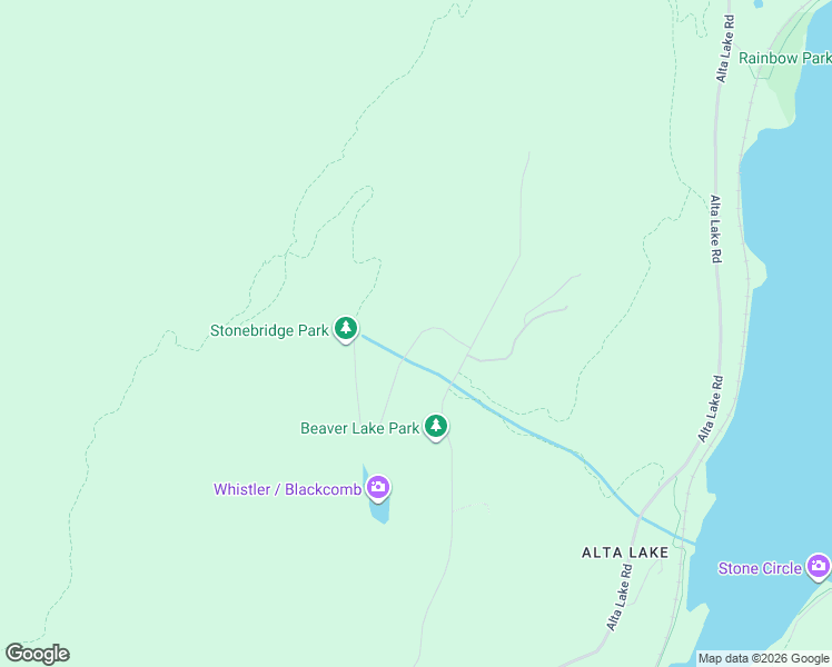 map of restaurants, bars, coffee shops, grocery stores, and more near 5448 Stonebridge Place in Whistler