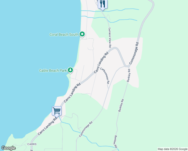 map of restaurants, bars, coffee shops, grocery stores, and more near 16514 Schaad Road in Lake Country