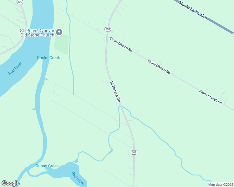 Saint Peters Road, St. Clements Rural Municipality MB Walk Score