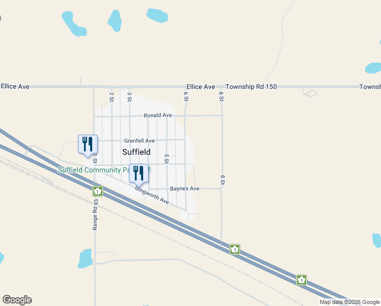 map of restaurants, bars, coffee shops, grocery stores, and more near 356 6 Street in Ralston