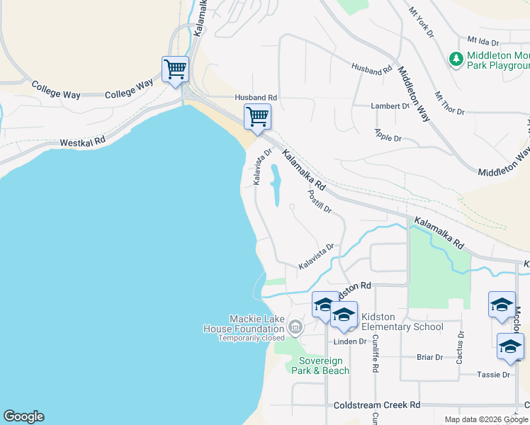 8315 Kalavista Drive, Coldstream BC - Walk Score