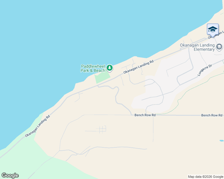 map of restaurants, bars, coffee shops, grocery stores, and more near 7848 Bench Road in Vernon