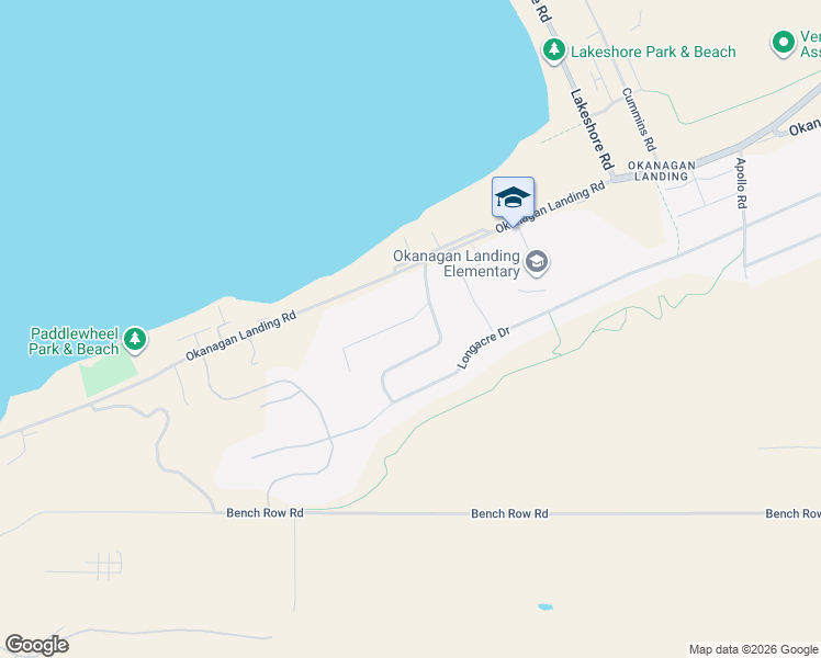 map of restaurants, bars, coffee shops, grocery stores, and more near 7516 Klinger Road in Vernon