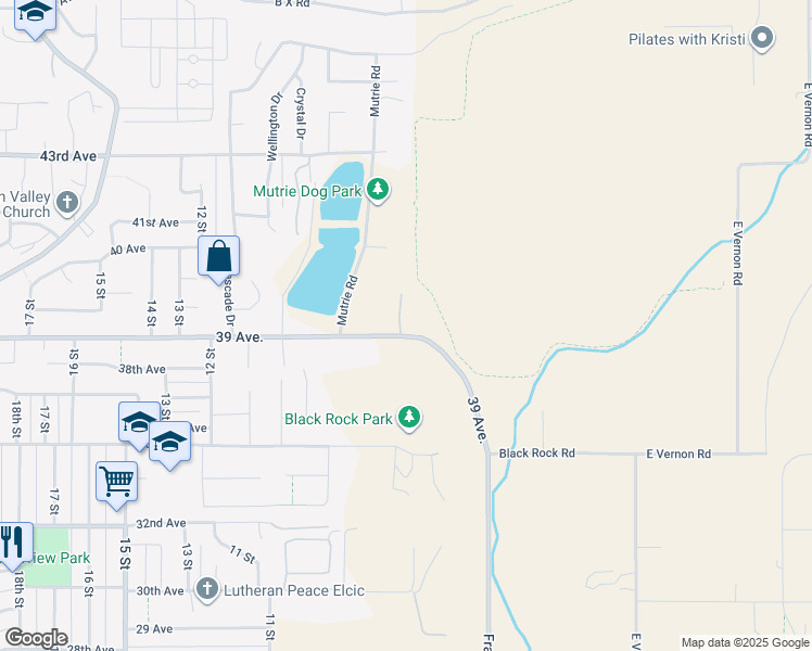 map of restaurants, bars, coffee shops, grocery stores, and more near 811 Black Rock Road in Vernon