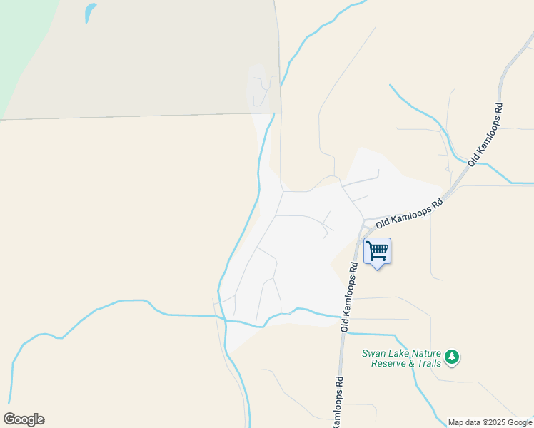 map of restaurants, bars, coffee shops, grocery stores, and more near 6560 Blue Jay Road in Vernon