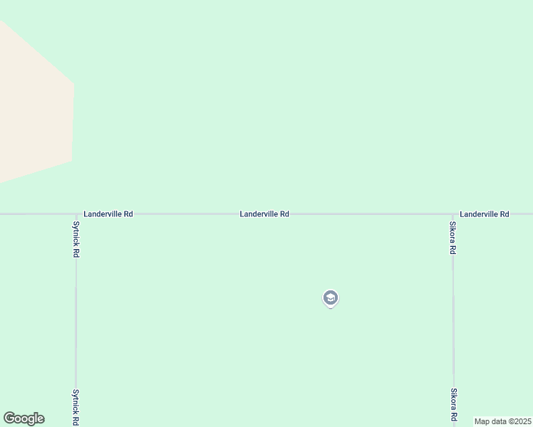 map of restaurants, bars, coffee shops, grocery stores, and more near Landerville Road in Lac du Bonnet