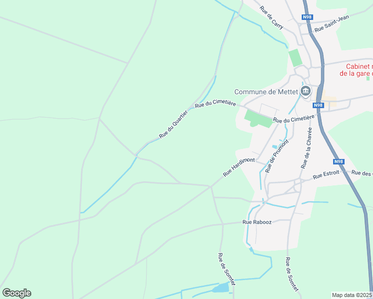 map of restaurants, bars, coffee shops, grocery stores, and more near in Mettet