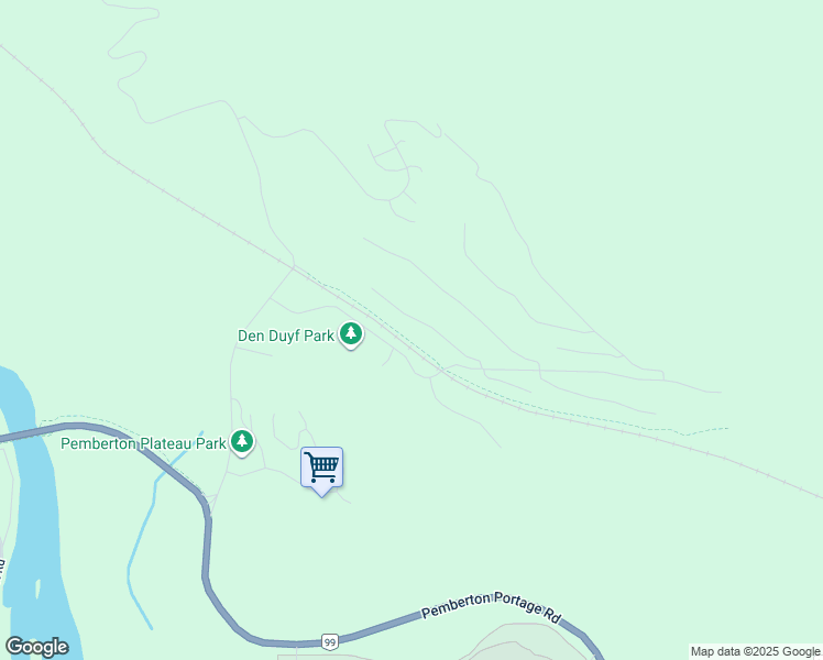 map of restaurants, bars, coffee shops, grocery stores, and more near 7639 Seven O'Clock Drive in Pemberton