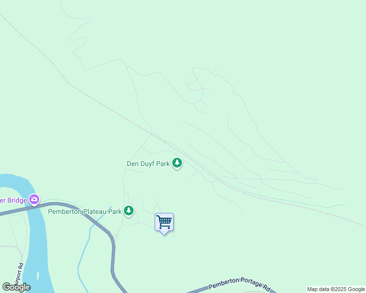 map of restaurants, bars, coffee shops, grocery stores, and more near 7653 Seven O'Clock Drive in Pemberton
