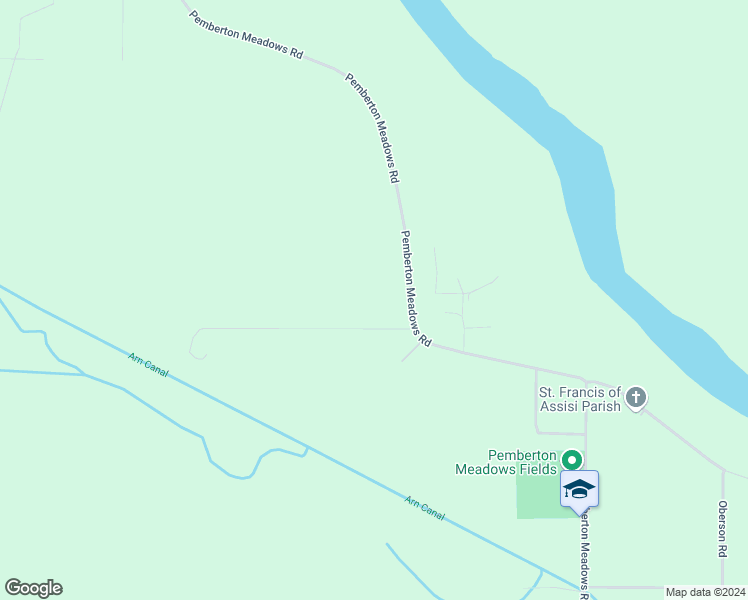 map of restaurants, bars, coffee shops, grocery stores, and more near 7617 Pemberton Meadows Road in Pemberton