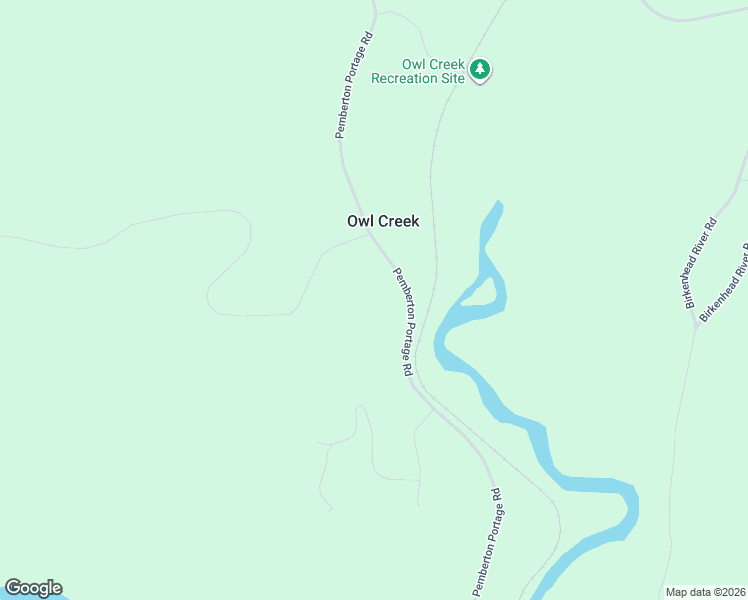 map of restaurants, bars, coffee shops, grocery stores, and more near 7703 Pemberton Portage Road in Owl Creek