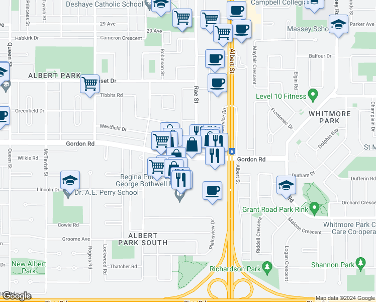 2830 Gordon Road, Regina SK Walk Score