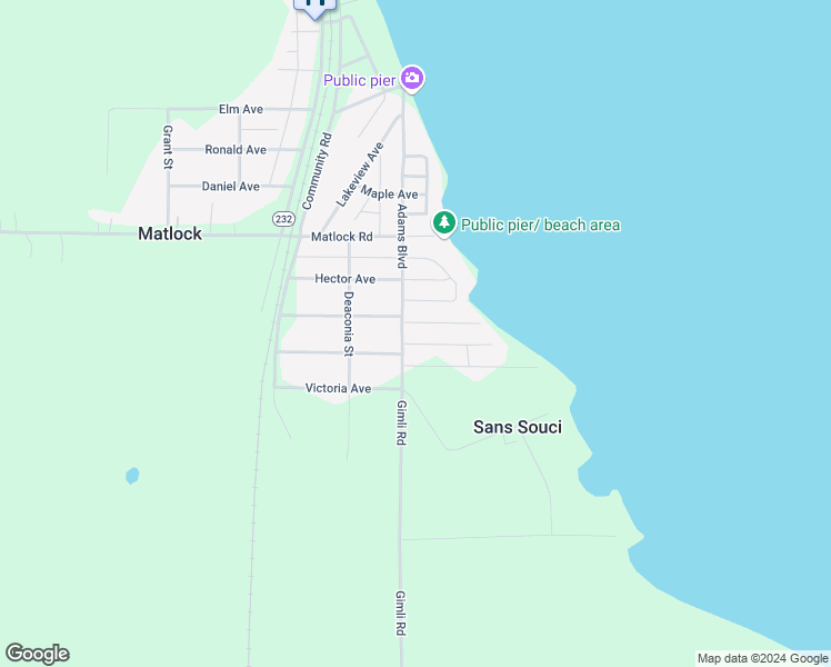 map of restaurants, bars, coffee shops, grocery stores, and more near 30 Mansfield Avenue in Matlock