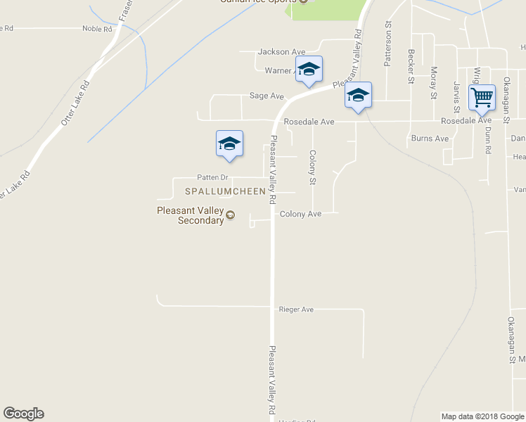 map of restaurants, bars, coffee shops, grocery stores, and more near 2405 Pleasant Valley Road in Armstrong