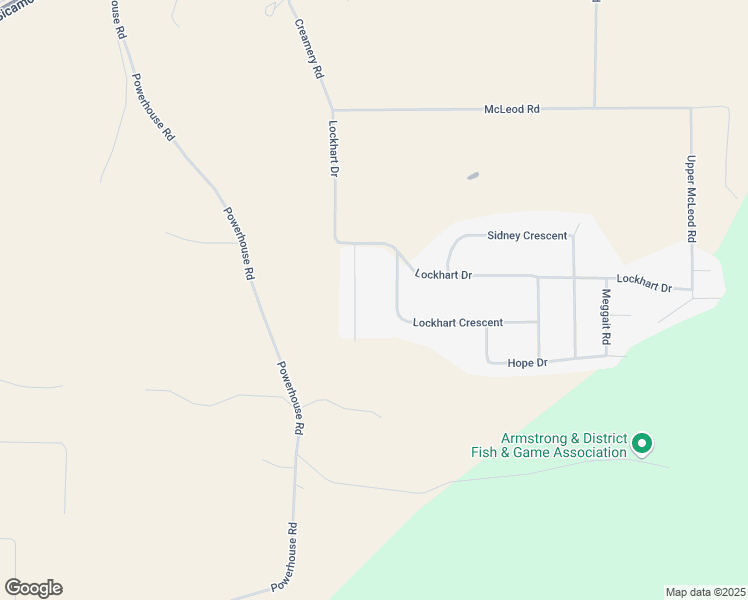 map of restaurants, bars, coffee shops, grocery stores, and more near 3448 Springview Place in Armstrong