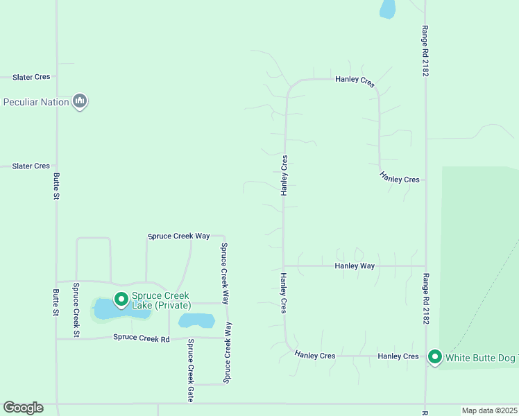 map of restaurants, bars, coffee shops, grocery stores, and more near 340 Hanley Crescent in Pilot Butte