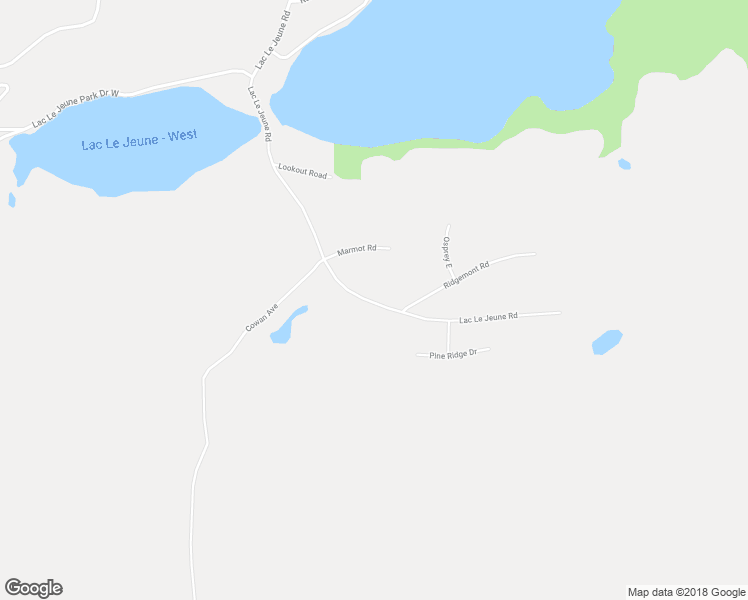map of restaurants, bars, coffee shops, grocery stores, and more near 6828 Lac Le Jeune Road in Logan Lake