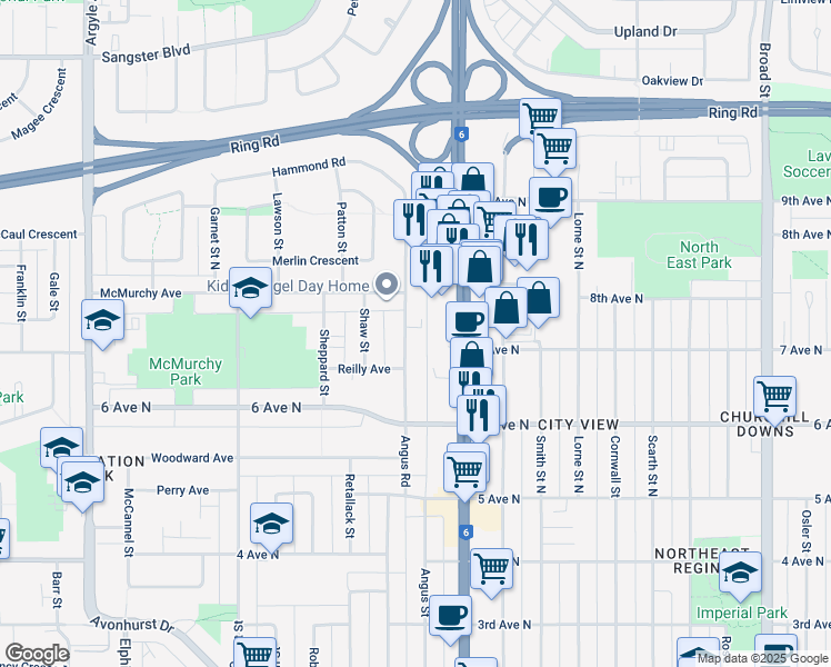 87 Angus Road, Regina SK Walk Score