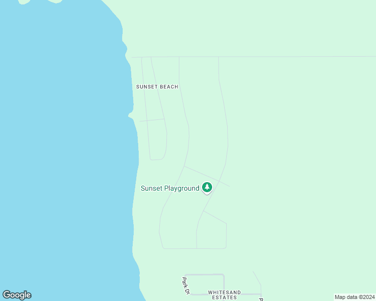 map of restaurants, bars, coffee shops, grocery stores, and more near Sunset Bay in Grand Marais
