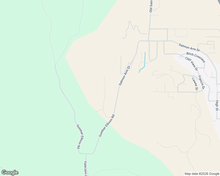 map of restaurants, bars, coffee shops, grocery stores, and more near 135 Timberlane Road in Enderby