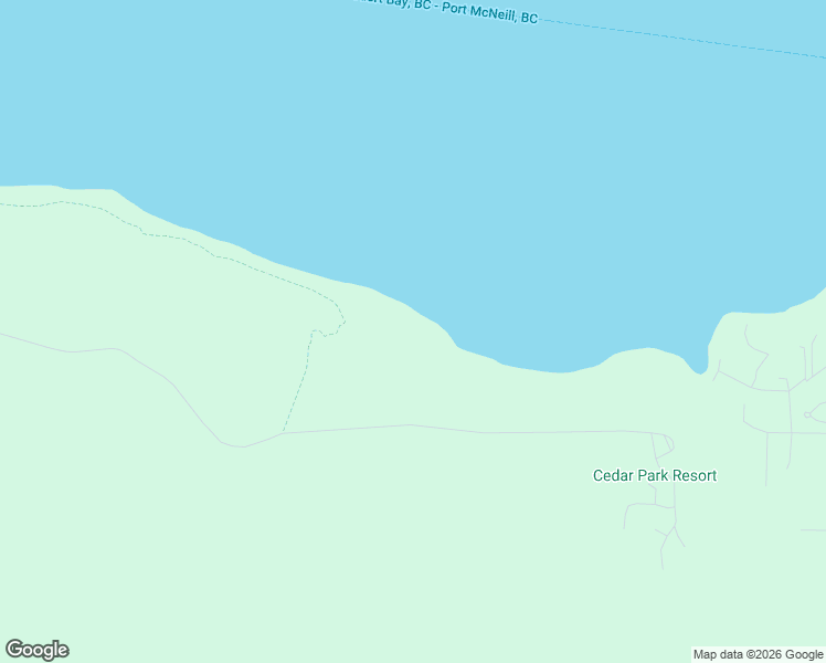 map of restaurants, bars, coffee shops, grocery stores, and more near 5055 Mine Road in Port McNeill