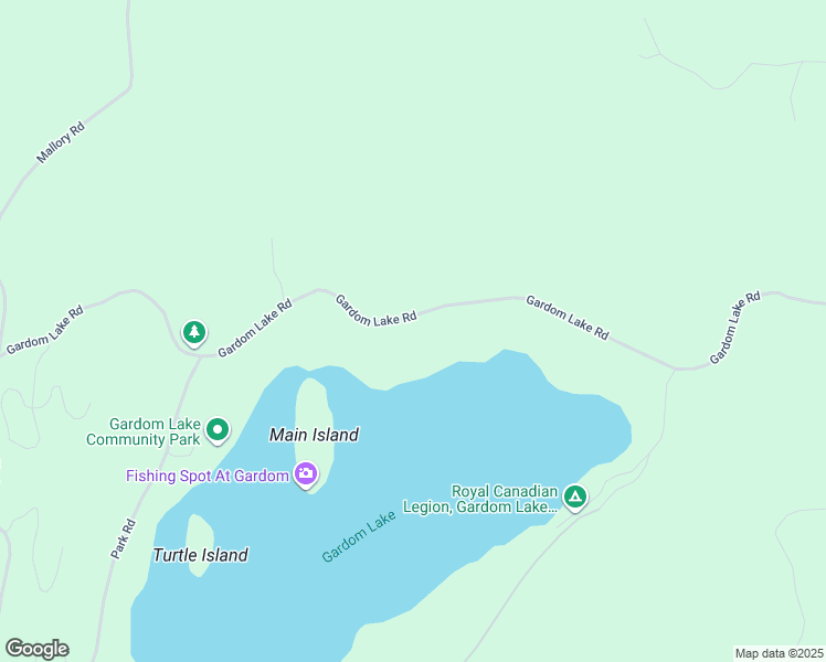 map of restaurants, bars, coffee shops, grocery stores, and more near 735 Gardom Lake Road in Enderby