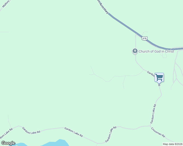 map of restaurants, bars, coffee shops, grocery stores, and more near 645 Capri Road in Columbia-Shuswap